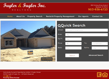 web design for Fugler and Fugler REALTORS®