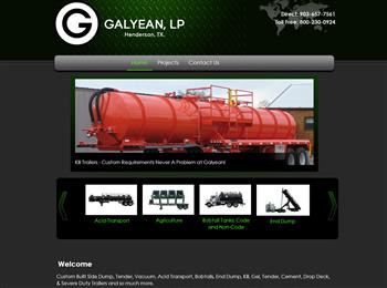 web design for Galyean, L.P.