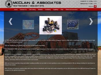 web design for McClain & Associates