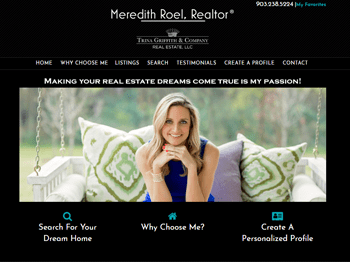 web design for Meredith Roel REALTOR®