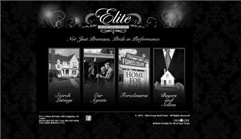 web design for Elite Group Real Estate