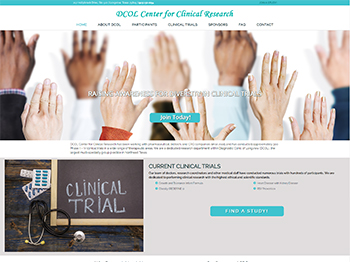 web design for DCOL Research
